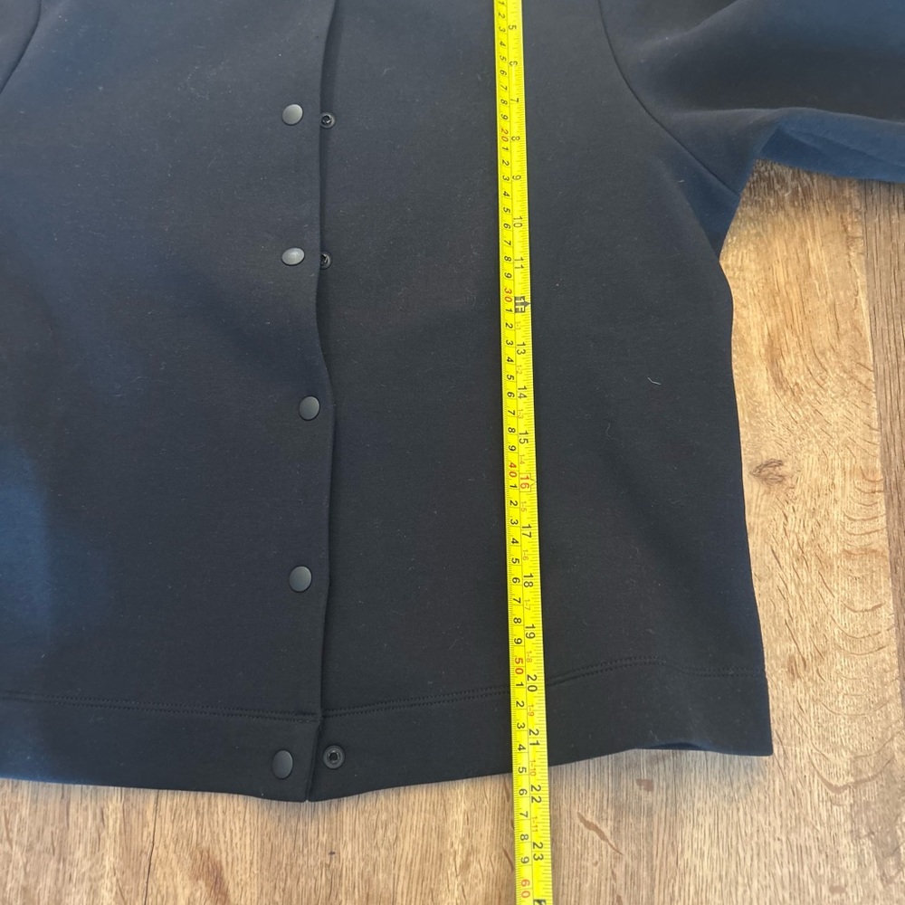 Muji Black and Cream Button-Up Jackets - Picture 4 of 5